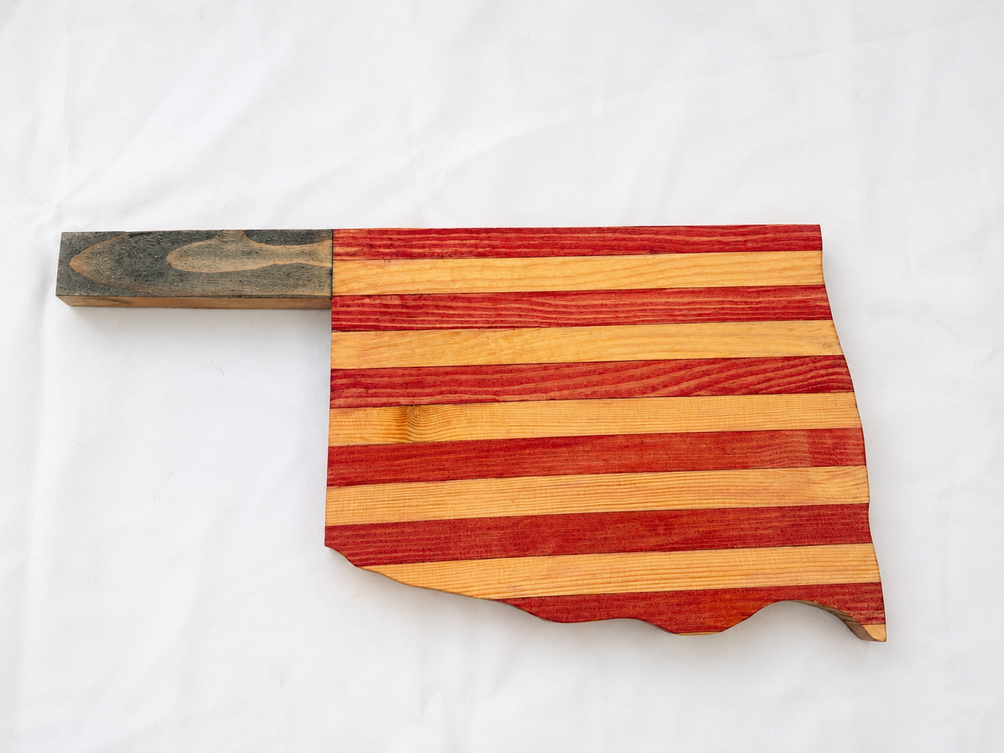 Handcrafted Oklahoma Wooden Wall Plaque