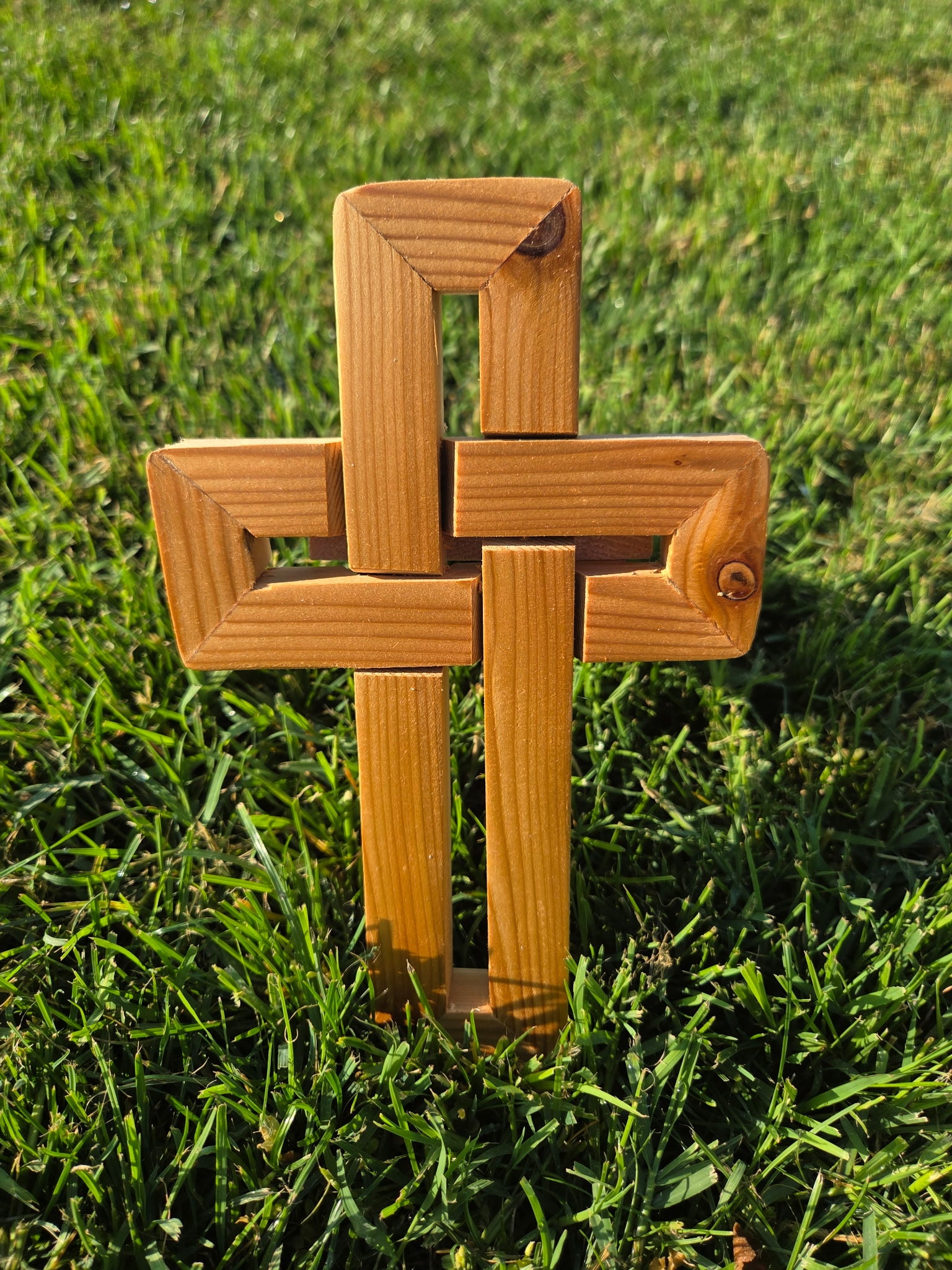 Cedar Handmade Woven Cross