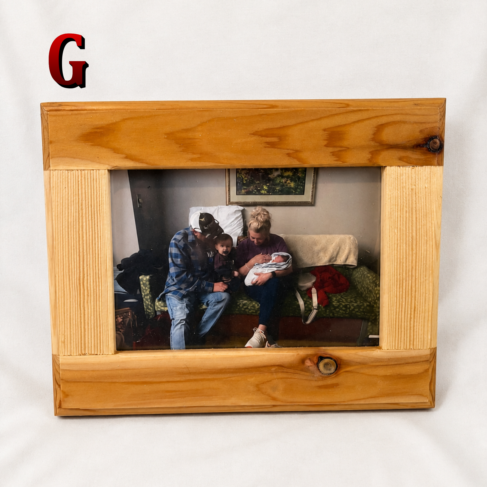 Handmade Rustic Wooden Picture Frame