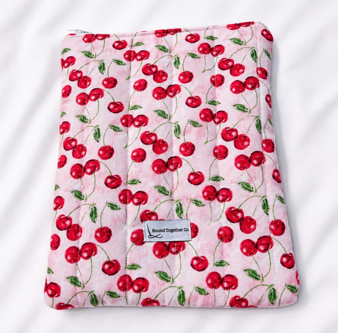 Pink Cherry Book & Kindle Sleeve