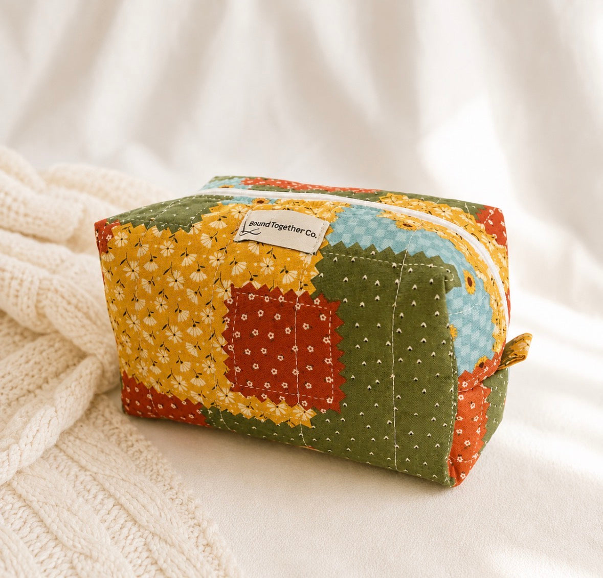 Limited Edition Fall Patchwork Boxy Bag