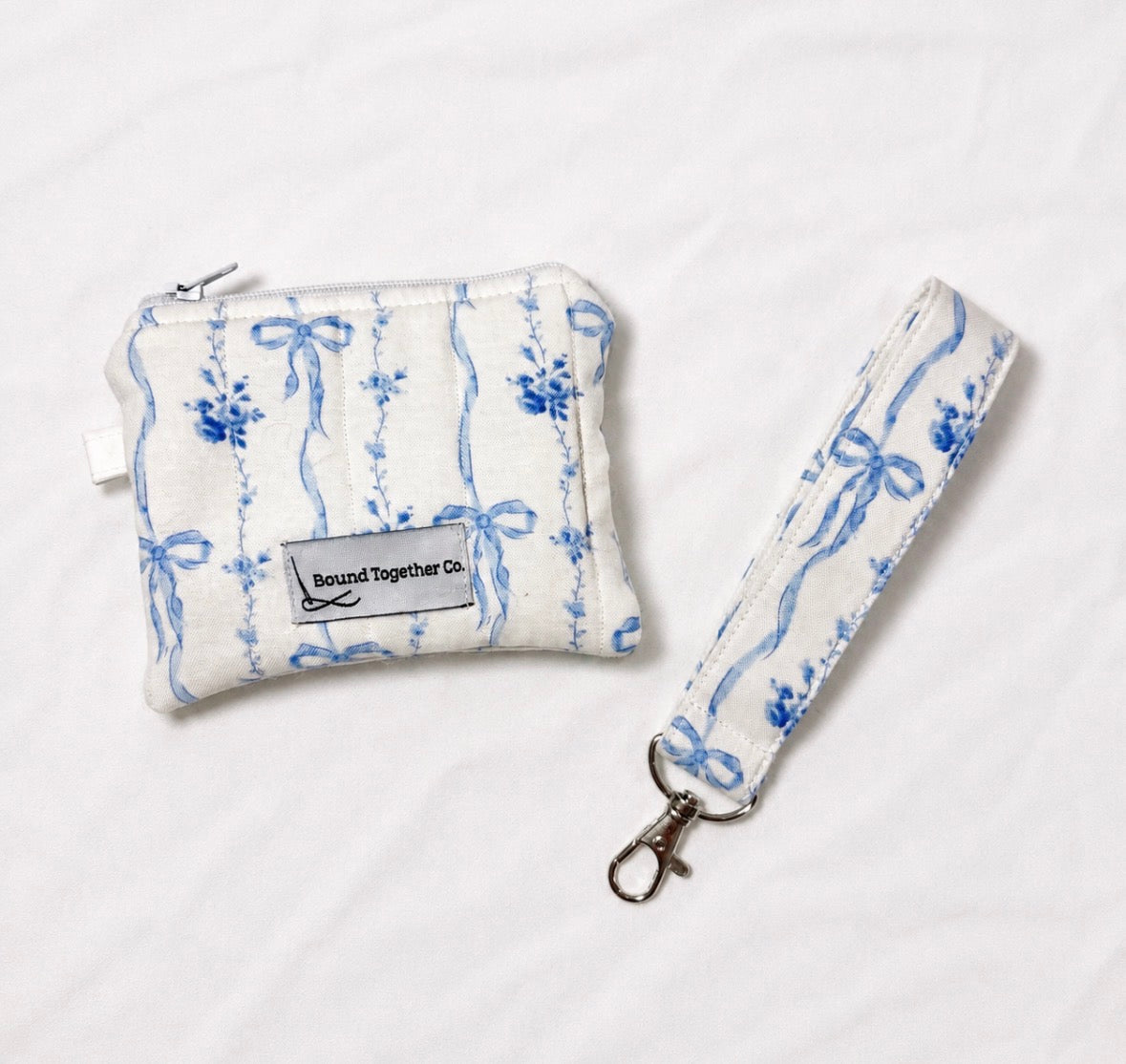 Blue Bow Wristlet Collection