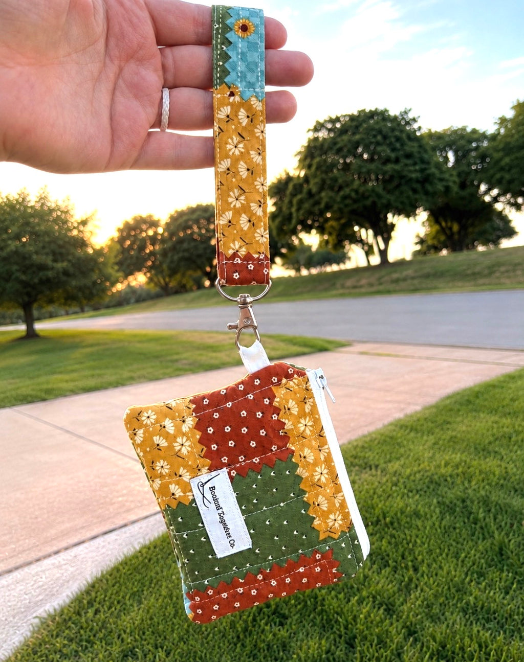 Limited Edition Fall Wristlet & Keychain Wallet Set