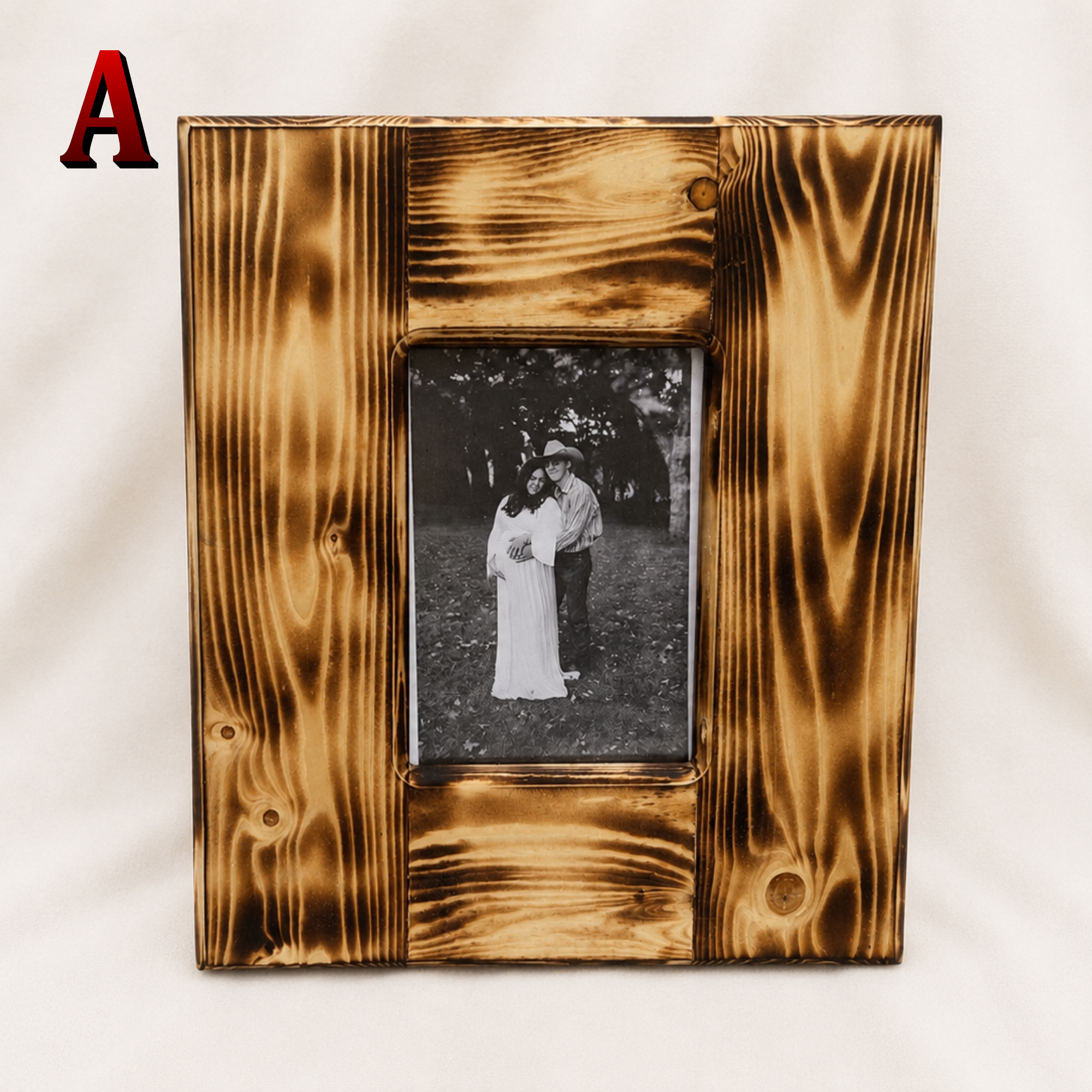 Handmade Rustic Wooden Picture Frame