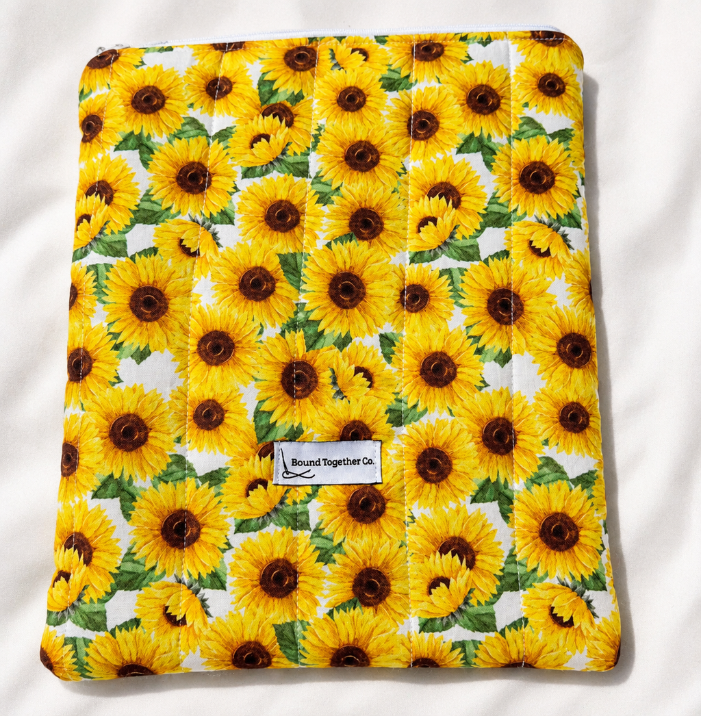 Sunflower Book & Kindle Sleeve