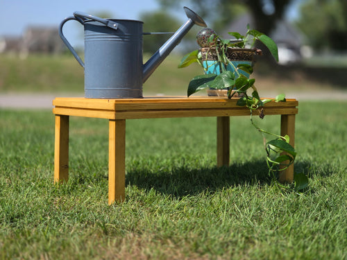 Handcrafted Wooden Plant Stand