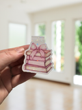 Pink Bow Magnetic Bookmark