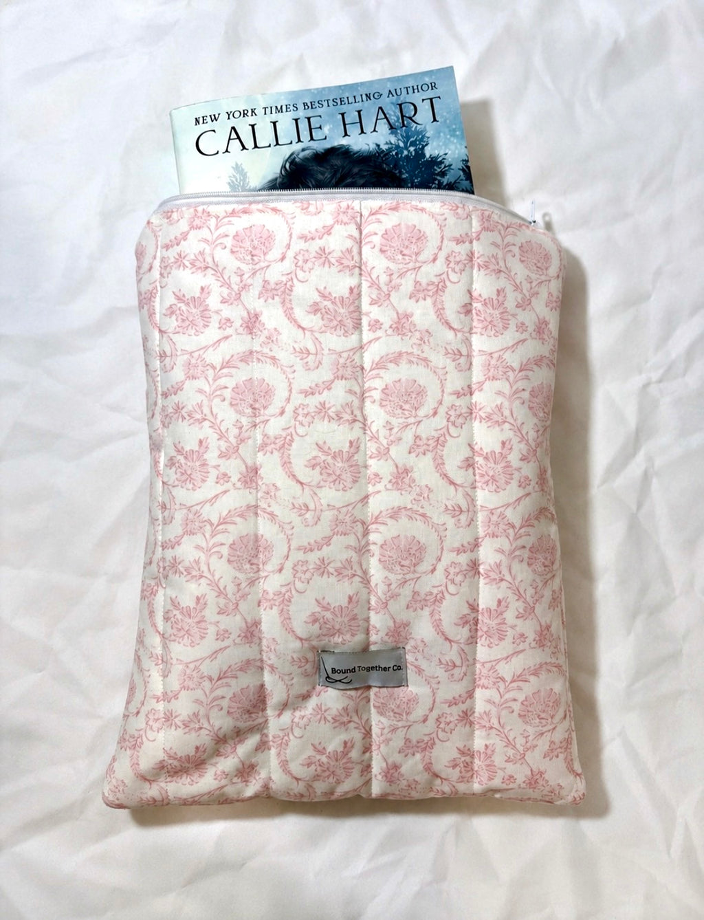 Vintage Pink Book and Kindle Sleeves