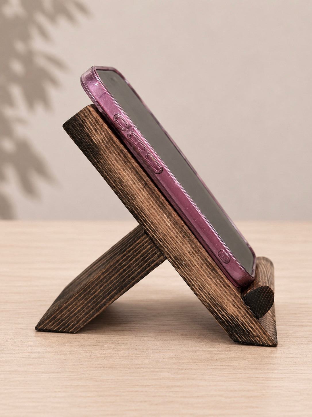 Handmade Wooden Phone Holder