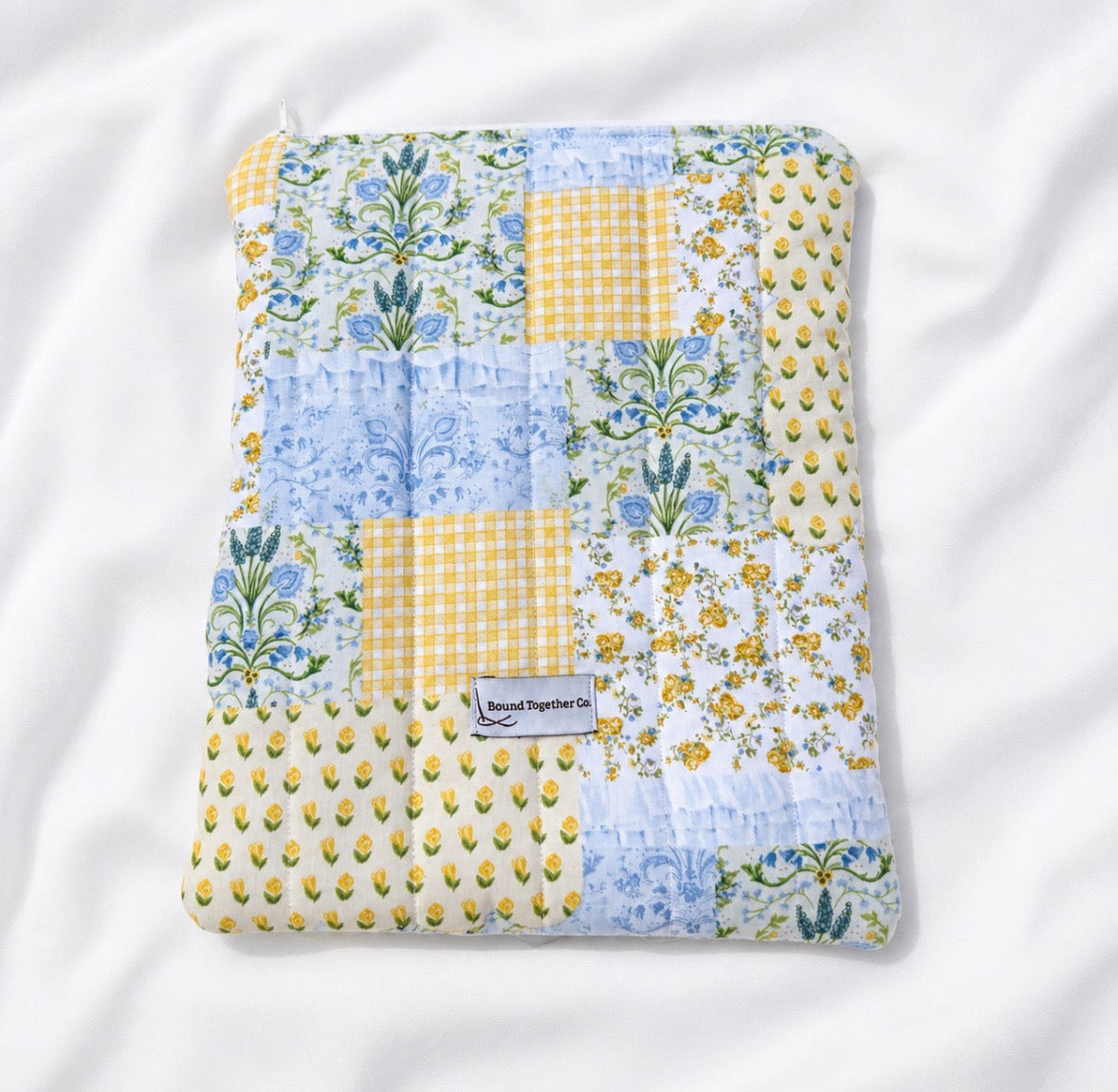 Vintage Bluebell Book and Kindle Sleeve