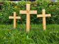 Handmade Wooden Standing Cross
