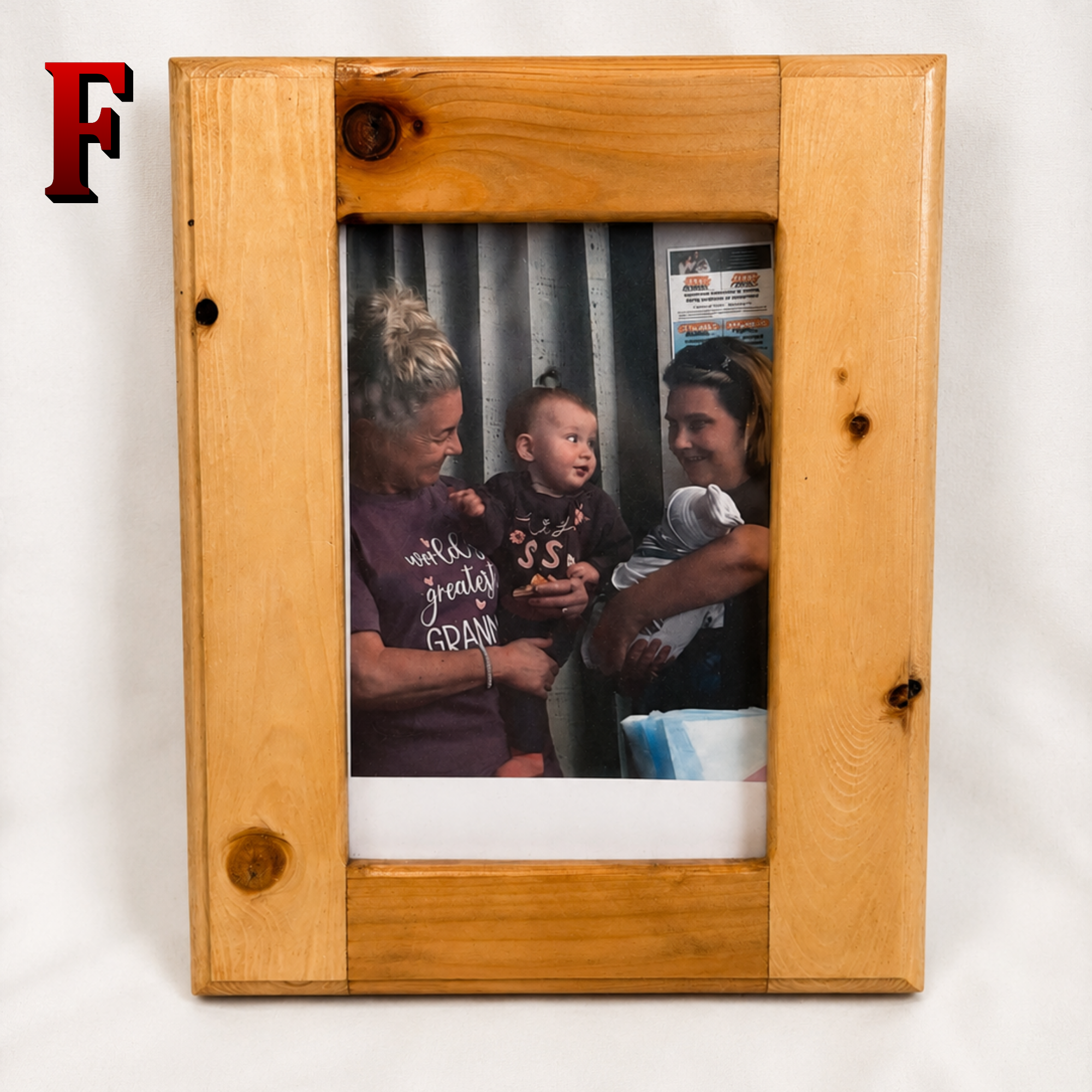 Handmade Rustic Wooden Picture Frame