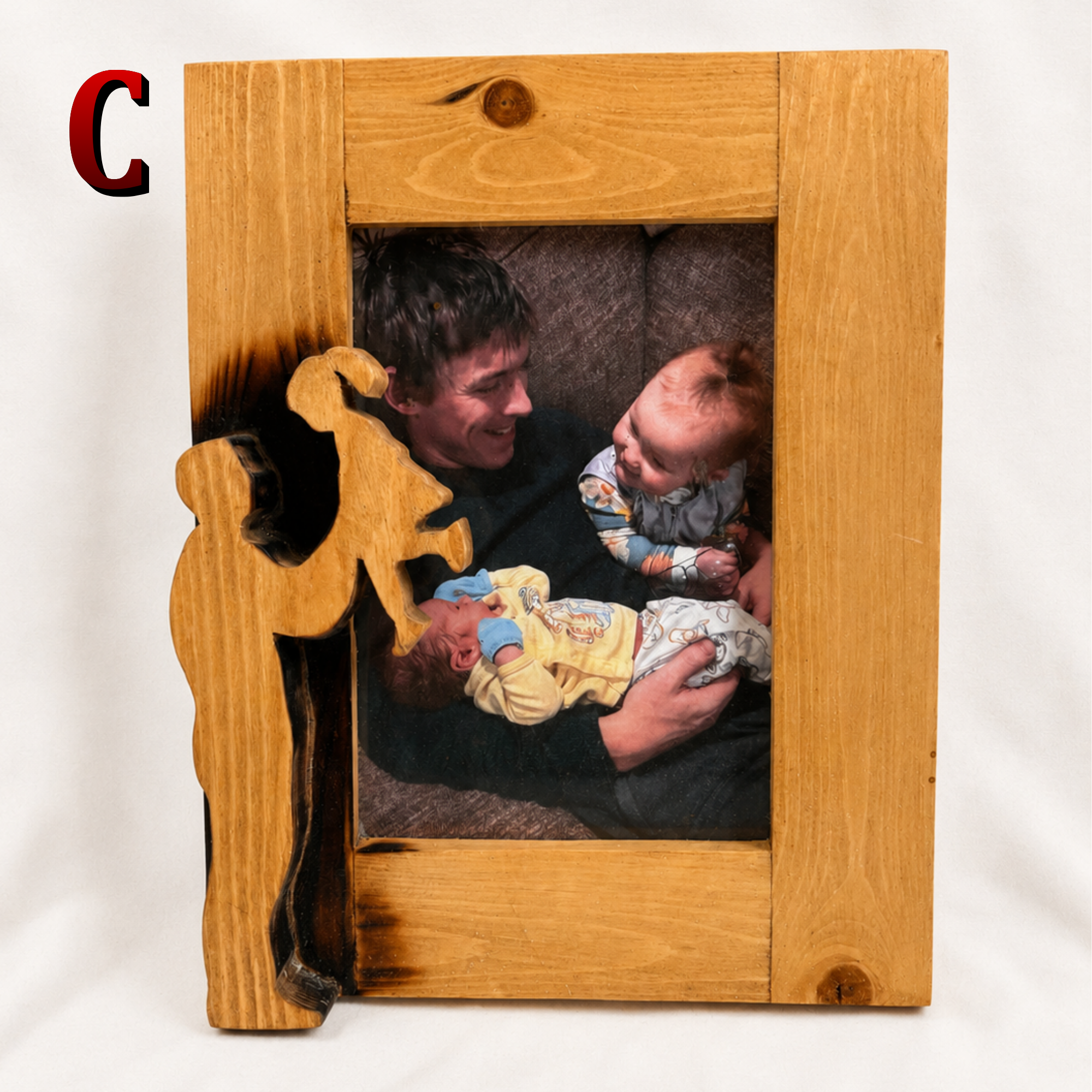 Handmade Rustic Wooden Picture Frame