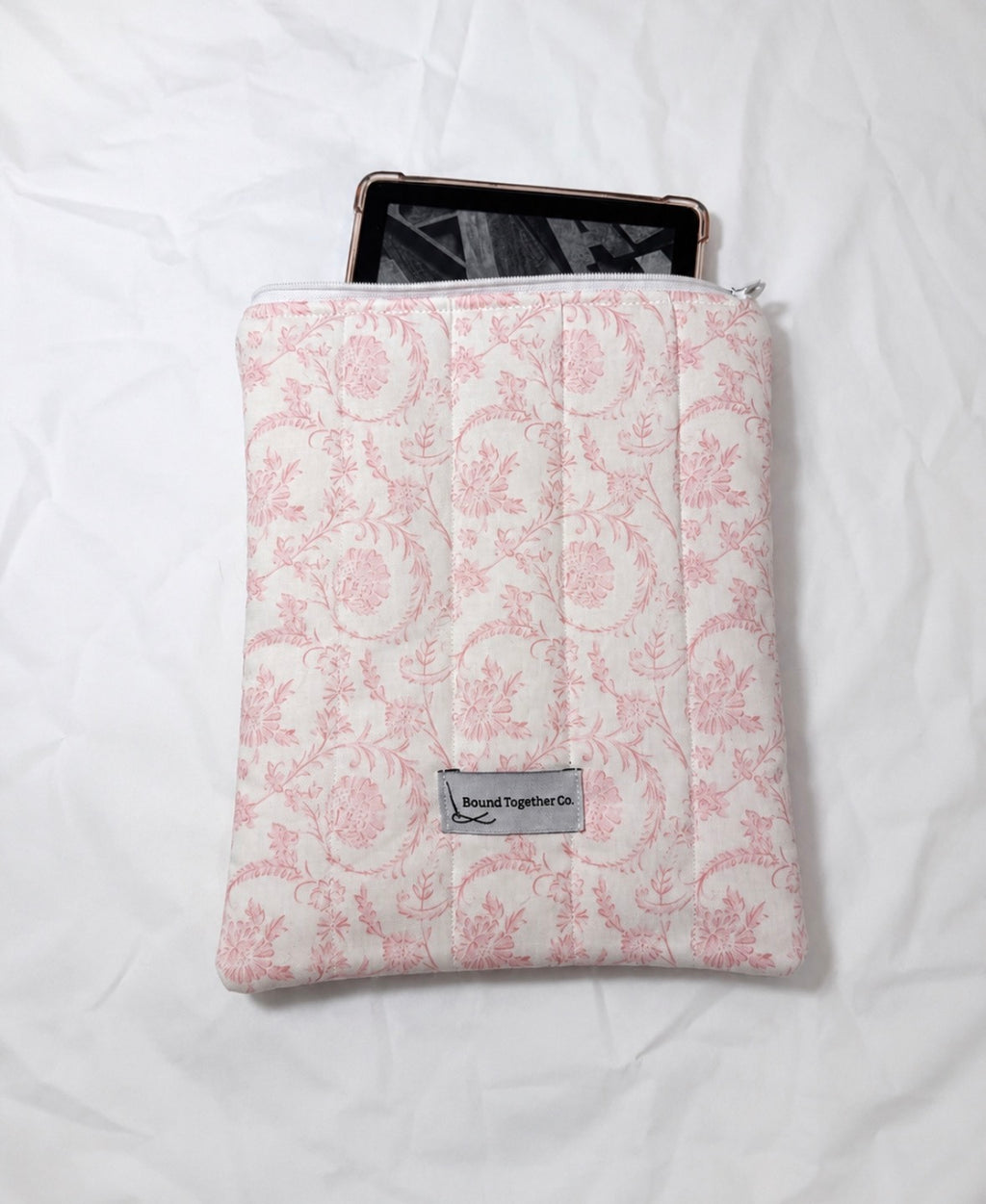 Vintage Pink Book and Kindle Sleeves