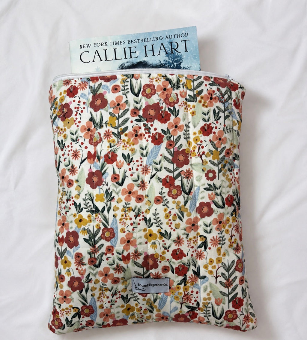Wildflower Meadow Book and Kindle Sleeve