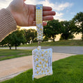 Vintage Bluebell Wristlet and Keychain Wallet