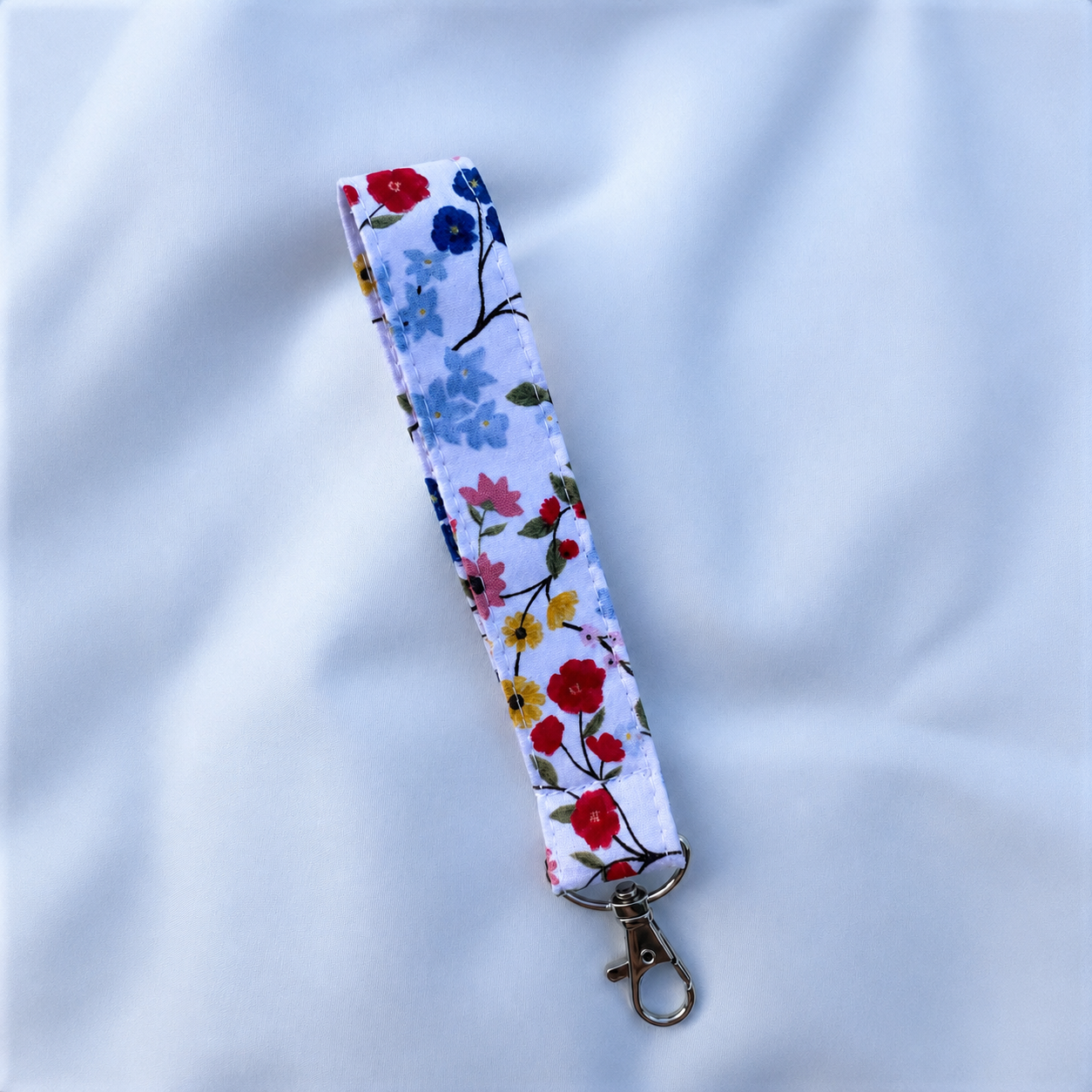 Wildflower Wristlet and Keychain Wallet