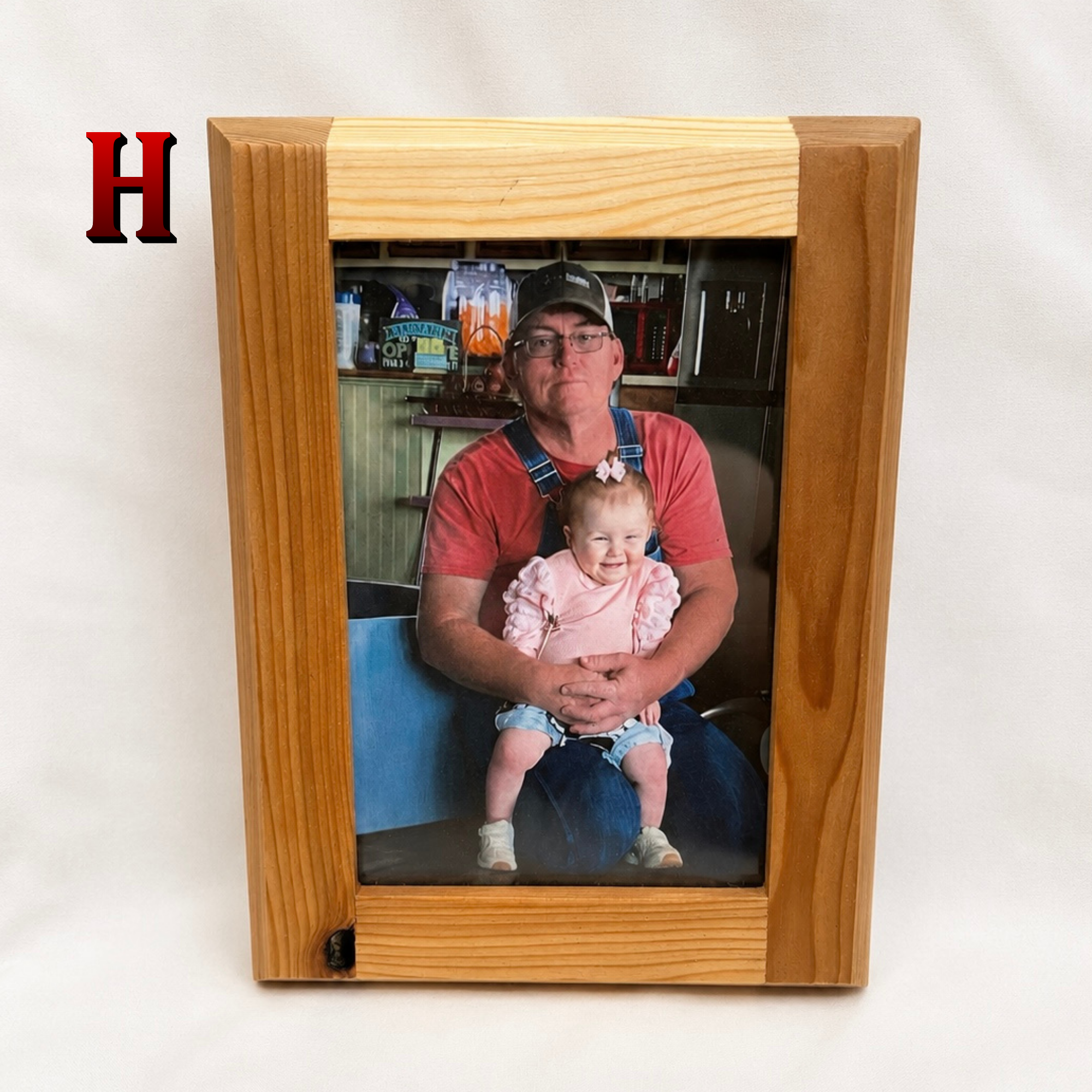 Handmade Rustic Wooden Picture Frame